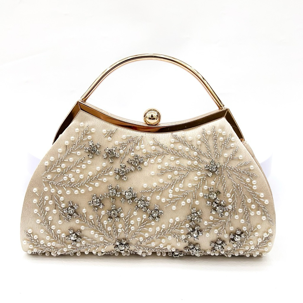 Tas Pesta Payet Kondangan Clutch Embroidery wedding bag 8811-02