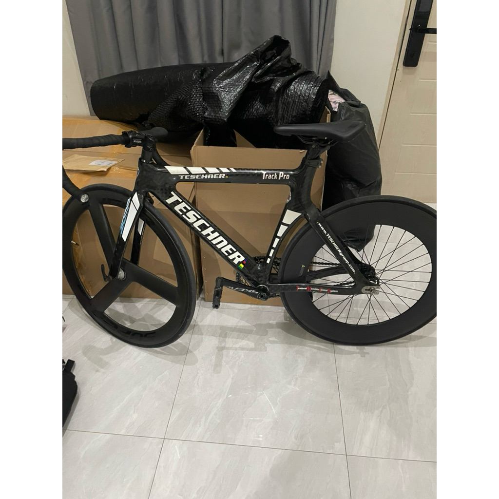 Jual READY Teschner Track Pro FullBike Full Carbon size 52 track