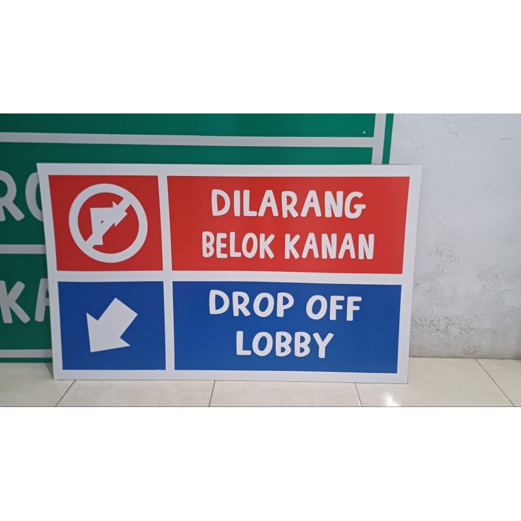 Jual PAPAN RAMBU PARKIR 50 X 100 CM | Shopee Indonesia