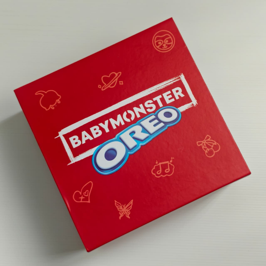 Jual Official Babymonster x Oreo Photocard & Large Box (Ruka, Pharita ...