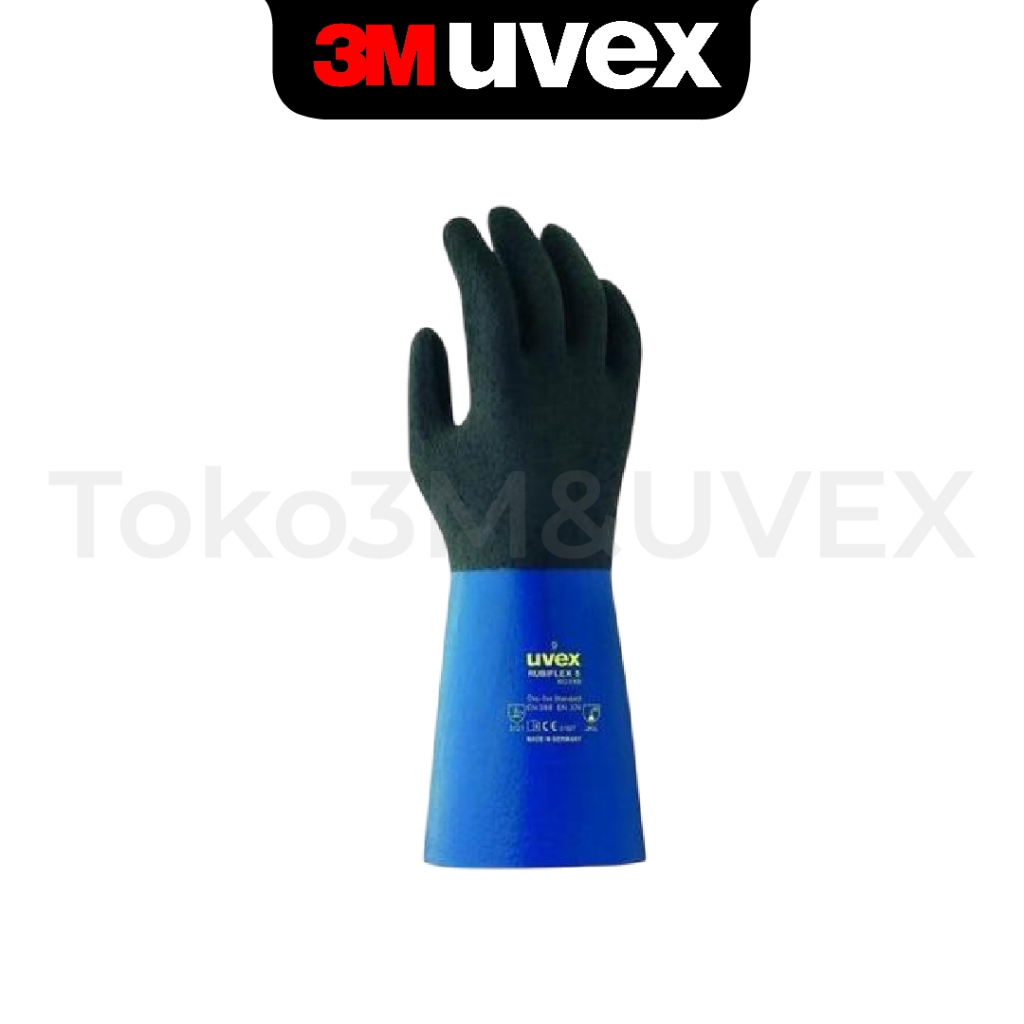 uvex 6055710 rubiflex S XG35B Guanto di protezione per