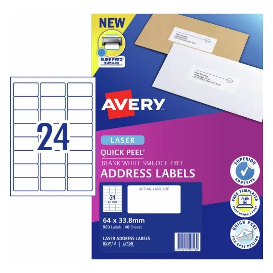Jual Quick Peel Address Labels | Shopee Indonesia