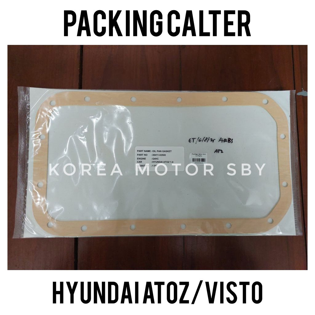 Jual Packing Calter Hyundai Atoz Kia Visto Picanto Lama Cosmo Gasket ...