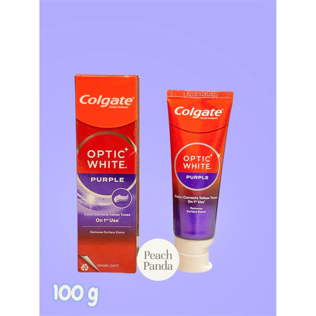 Jual Colgate Optic White Purple Pasta Gigi Pemutih 100 gram | Shopee ...