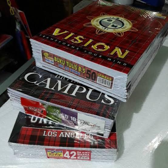 Jual BUKU BOXY VISION 50 LEMBAR PER PAK & SATUAN | Shopee Indonesia