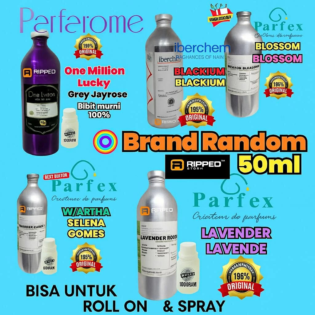 Bibit Parfum Murni 50ml Non Alkohol Tahan Lama