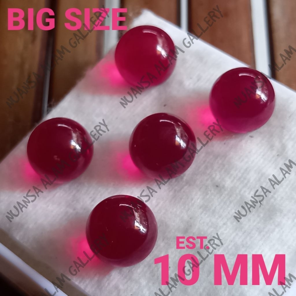 Jual Grand Collector Selection Batu Permata Merah Delima Ruby Ball ...