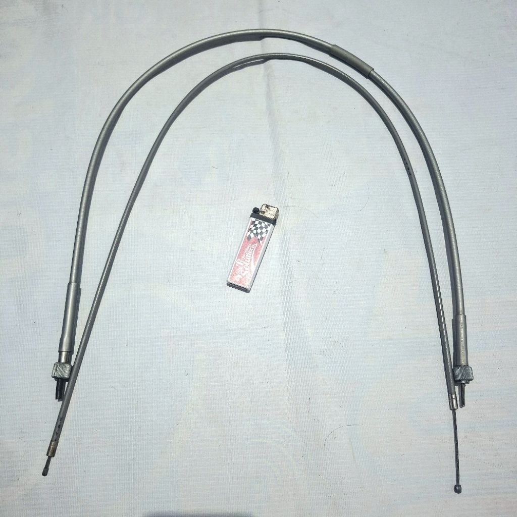 Jual kabel gas speedometer abu abu HONDA C50 C70 PISPOT NOS Original ...