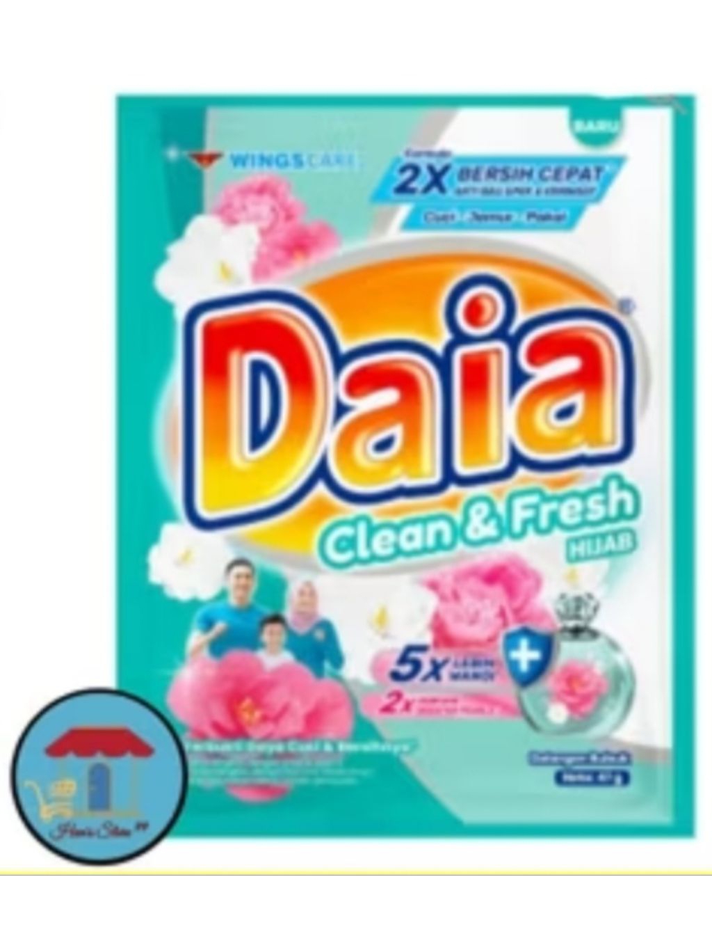 Jual DAIA Bubuk Renceng Daia Deterjen Bubuk Saset 47 gr | Shopee Indonesia