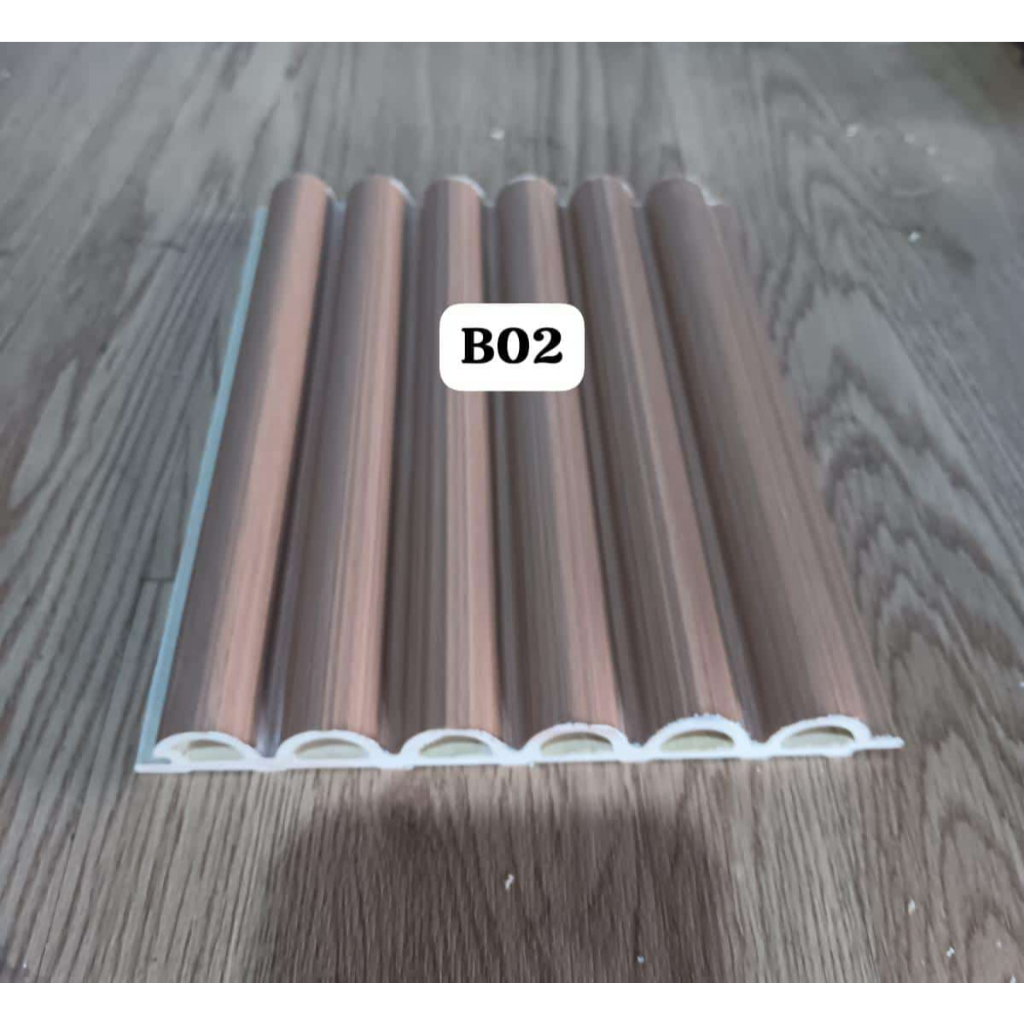Jual Wall Panel WPC Bulat/ Wall Fluted Panel B Series / WPC Half Round ...