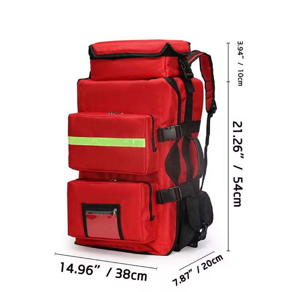 Jual Backpacks First Aid Kits Emergency Rescue Large Capacity Sorted ...