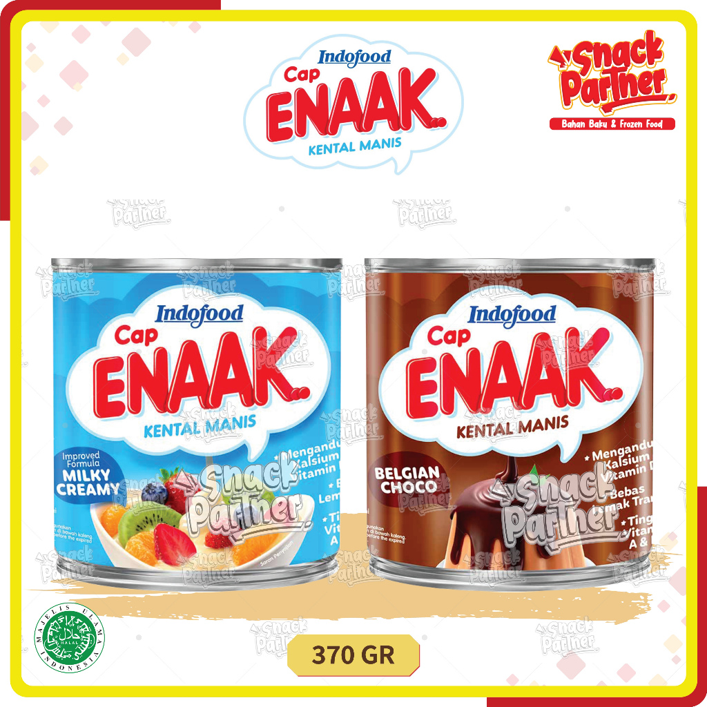 Jual CAP ENAAK 370 GR by Indofood - Susu Kental Manis SKM Kaleng - Milk ...