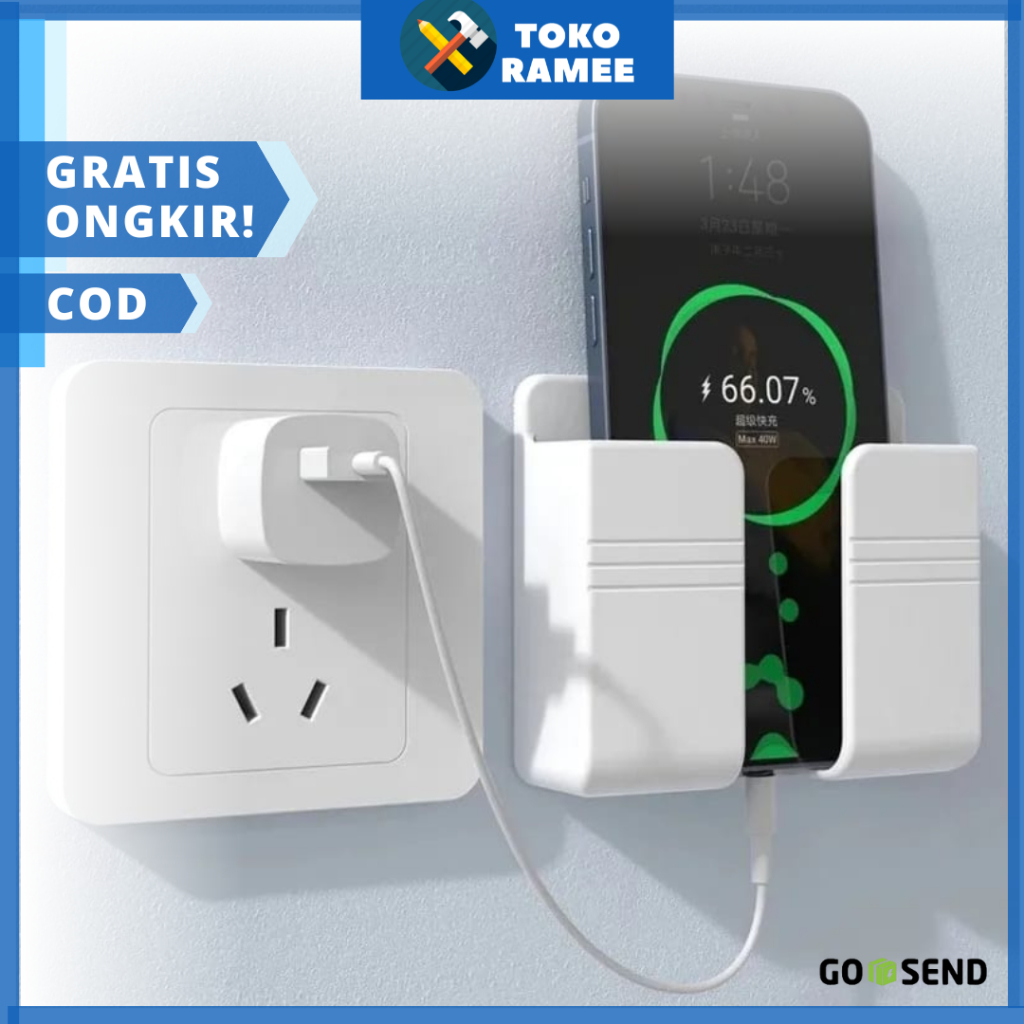 Jual Holder HP Tempel Dinding | Gantungan / Tempelan Cantolan / Holder ...