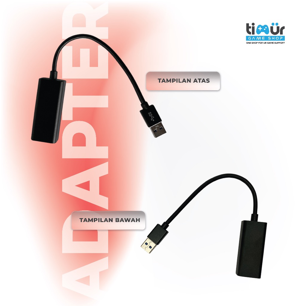 Jual USB 3.0 to LAN Connection Adapter Gigabit RJ45 Network Ethernet ...
