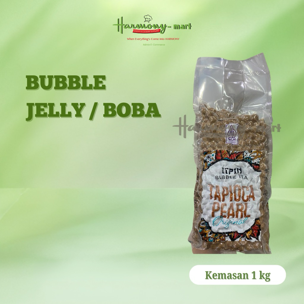 Jual BUBBLE JELLY / BOBA - Tapioca Pearl Original untuk Bubble Tea ...