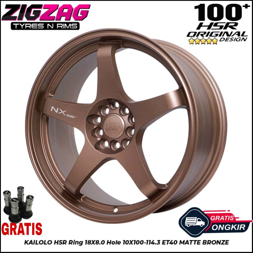 Jual Velg mobil racing ring18 HSR Kailolo For Subaru brz Altis New ...