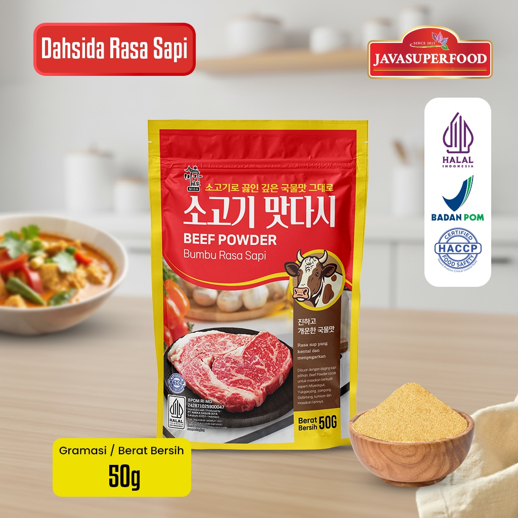 Jual [HALAL] DASIDA RASA SAPI 50G / DASIDA RASA SAPI / BUBUK SAPI ...
