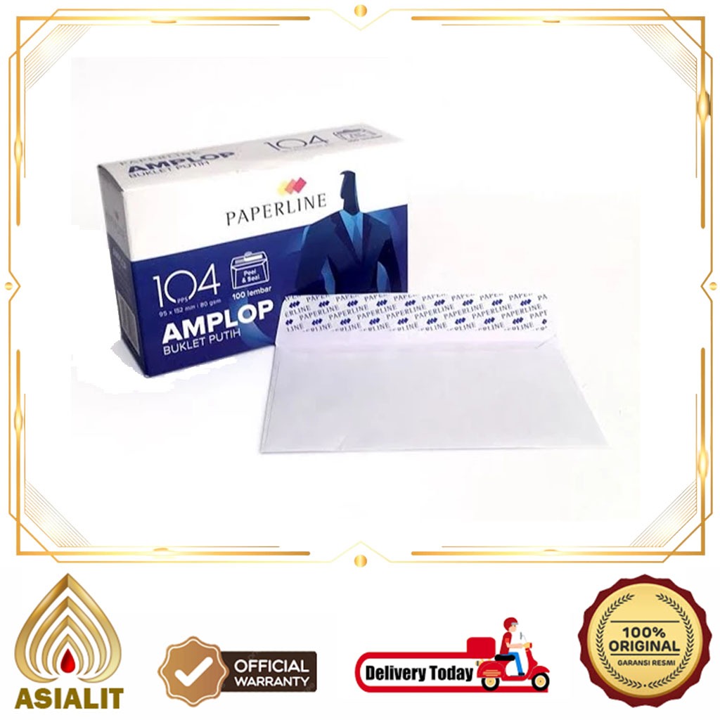 Jual Amplop Paperline 104 Surat Putih Polos Kecil | Shopee Indonesia