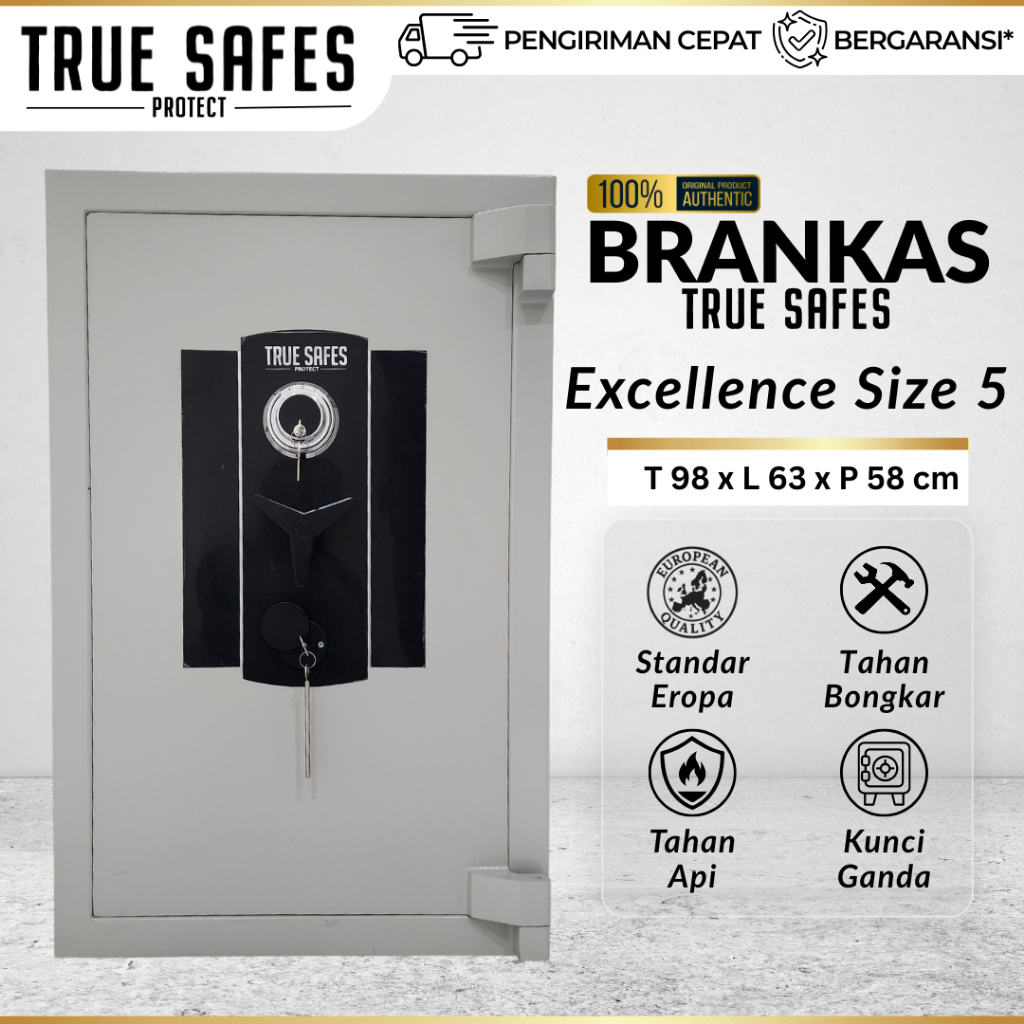 Jual [True Safes] Brankas Excellence Size 5 Simpan Barang Berharga ...