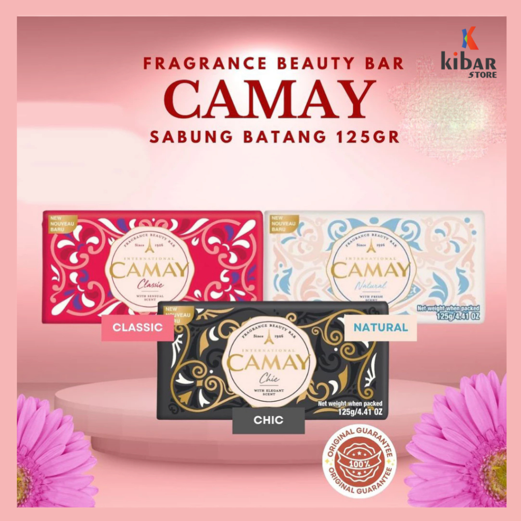 Jual Camay Soap Bar Classic Natural Chic 125gr - Sabun Batang | Shopee