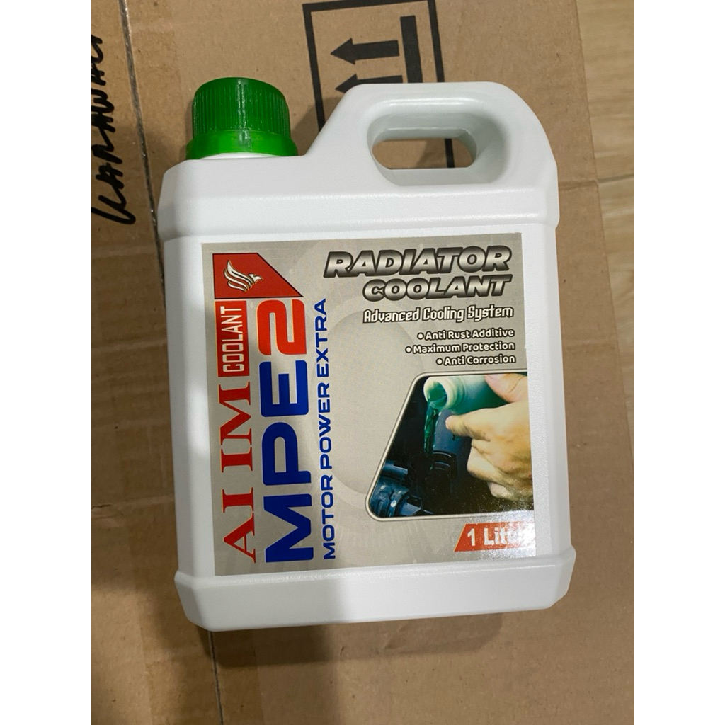 Jual Air Radiator MPE2 Radiator Coolant 1liter Original | Shopee Indonesia
