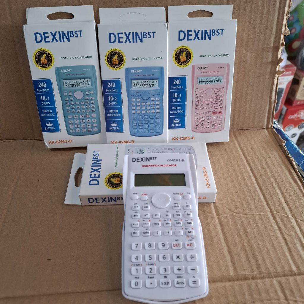 Jual Kalkulator scientific Dexin Kalkulator sekolah sains alat hitung ...