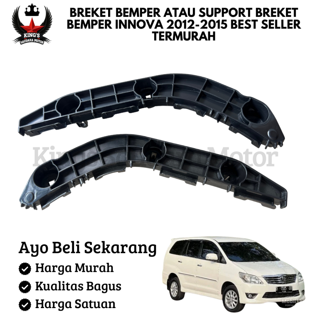 Jual Breket Bemper Atau Support Breket Bemper Innova 2012-2015 SATUAN ...
