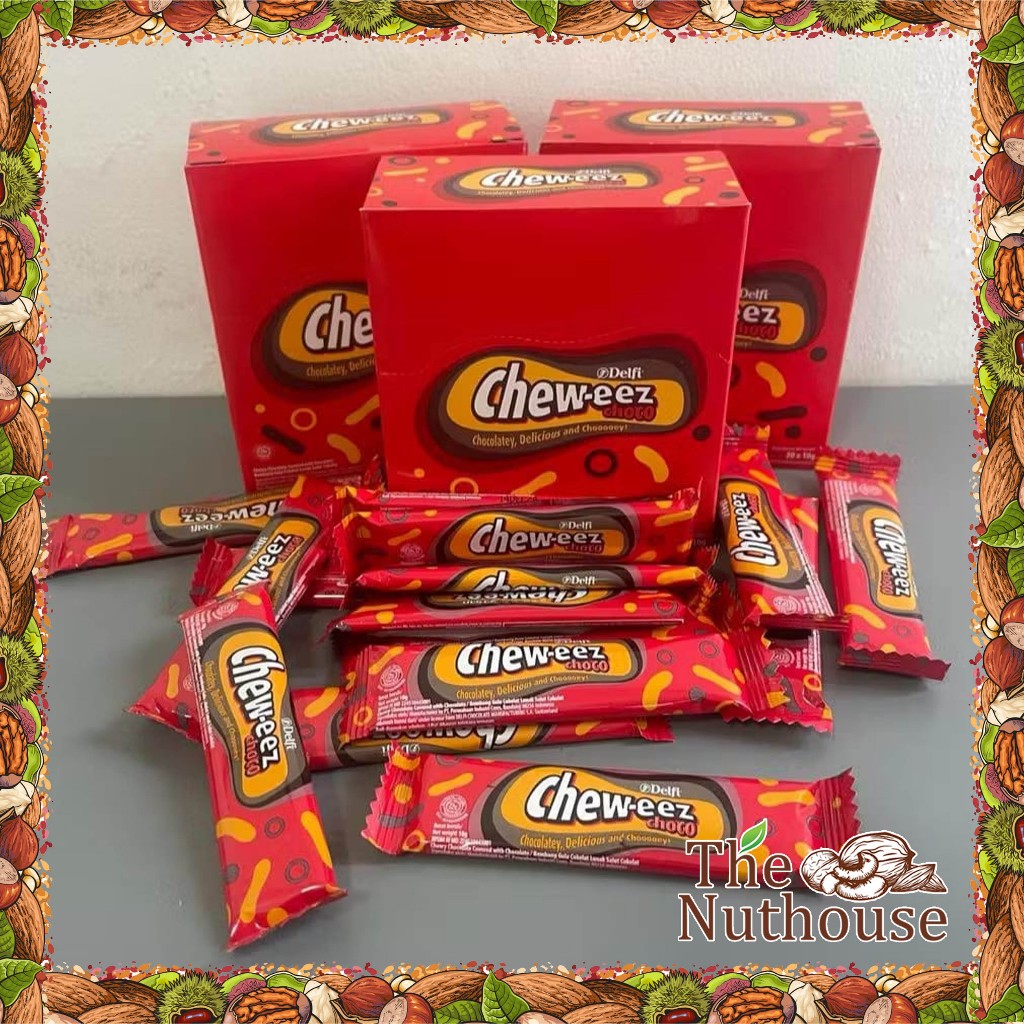 Jual Delfi Cheweez Coklat Isi 20 Pcs (1 BOX) Chew-ezz Long Choco ...