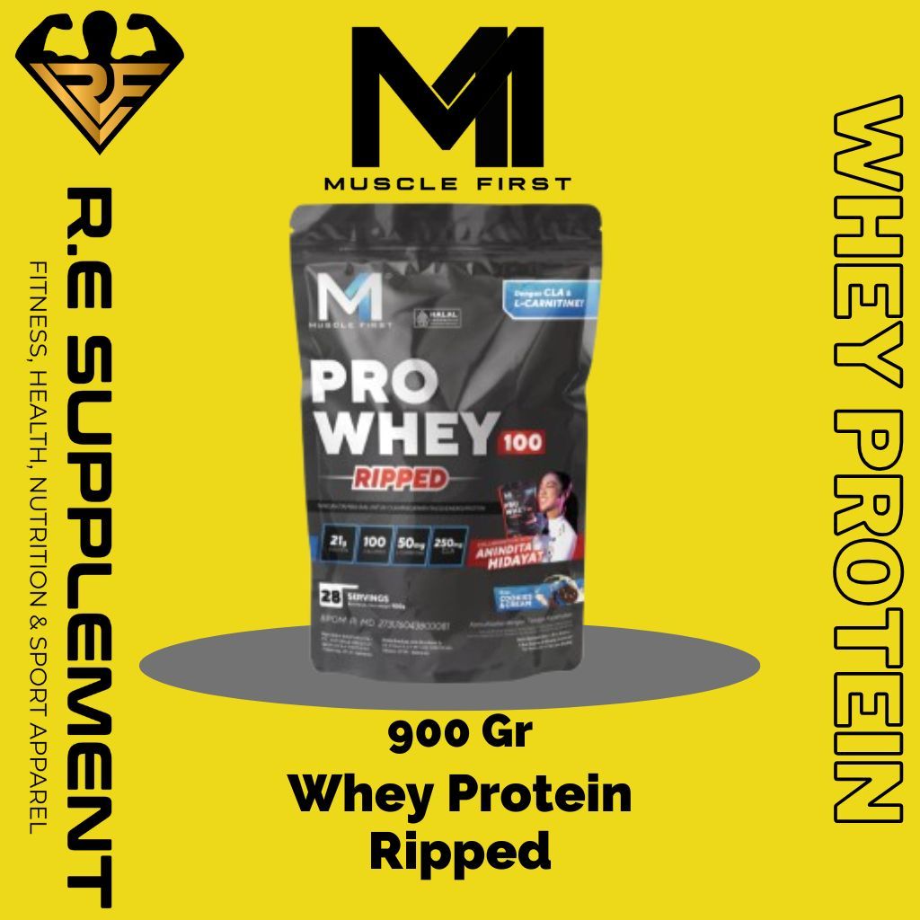 Jual MuscleFirst - Pro Whey 100 Ripped - Whey Protein + Fat Burner ...