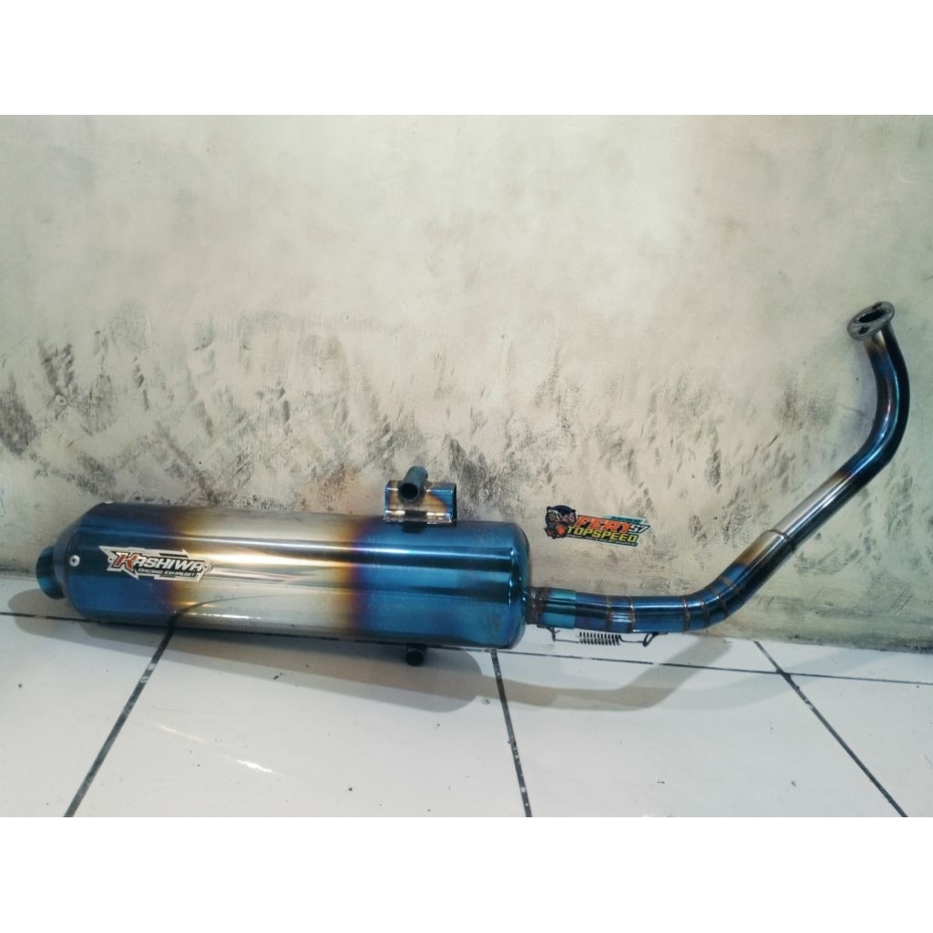 Jual knalpot standar racing vario 125 150 new | Shopee Indonesia