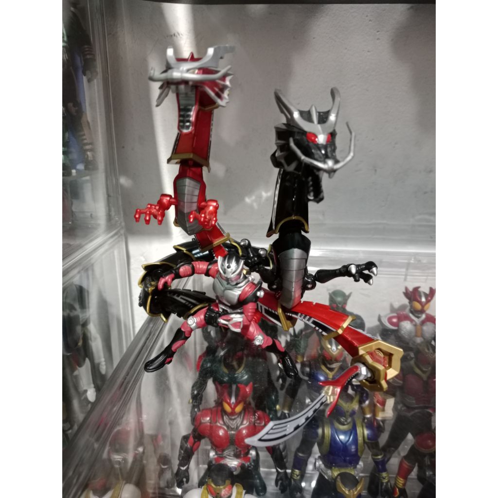 Jual naga draggblacker (naga hitam) kamen rider ryuga seri RnM | Shopee ...