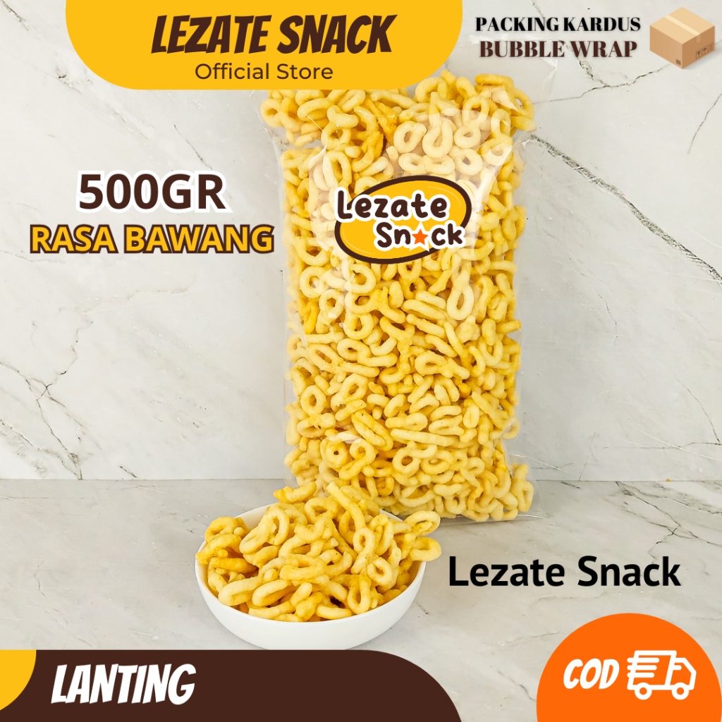 Jual Lanting Kebumen 500gr Klanting Kiloan / Lanting Bumbu Rasa Bawang ...