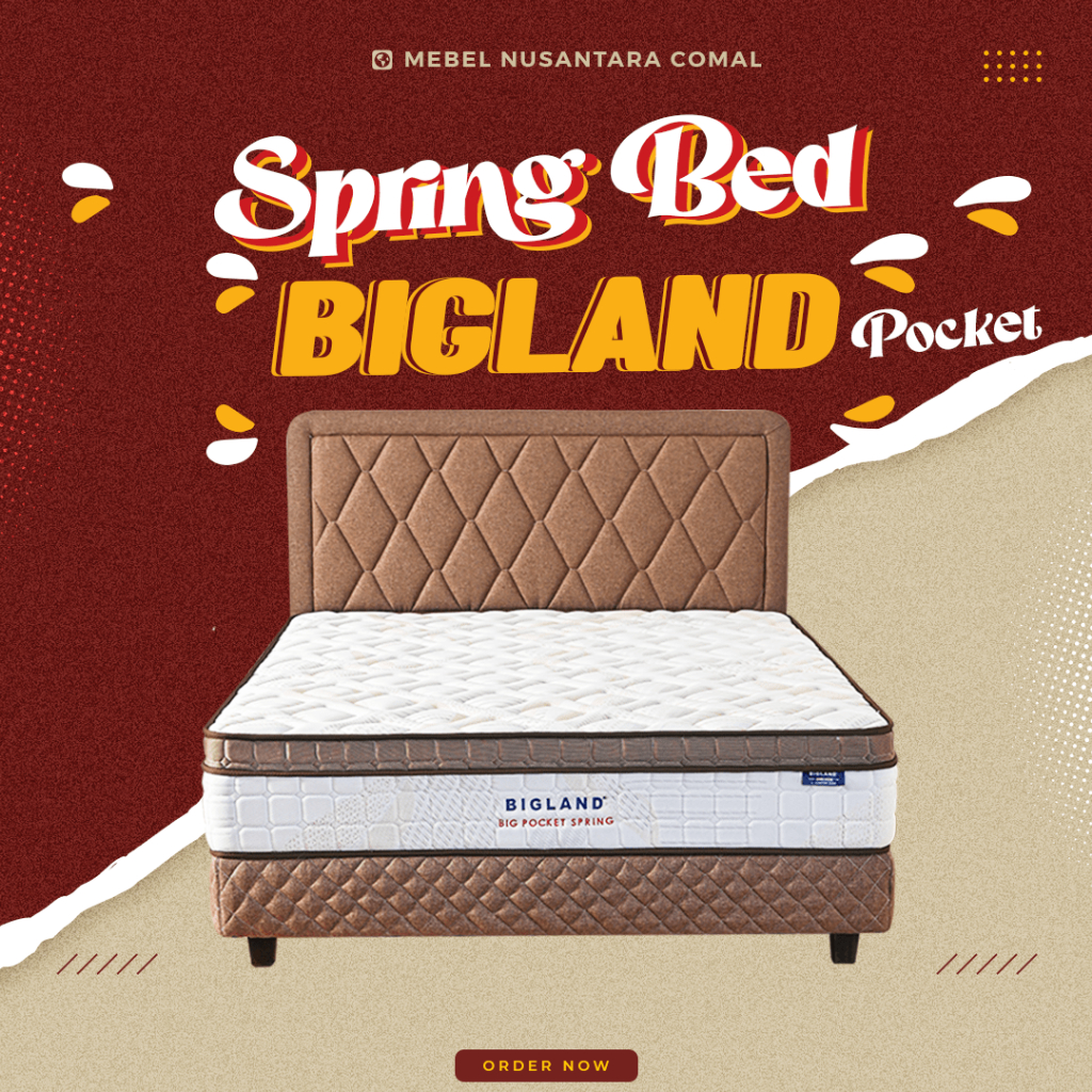 Jual Kasur Springbed Bigland DELUXE Pocket - Kasur Saja Original ...