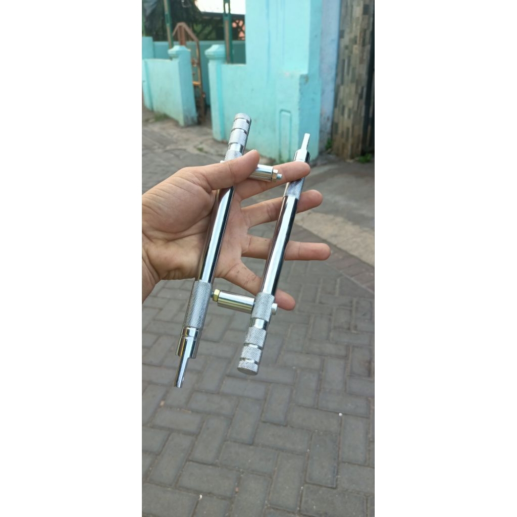 Jual begel PLANGER RXking model besi kartel//begel samping RXking krom ...