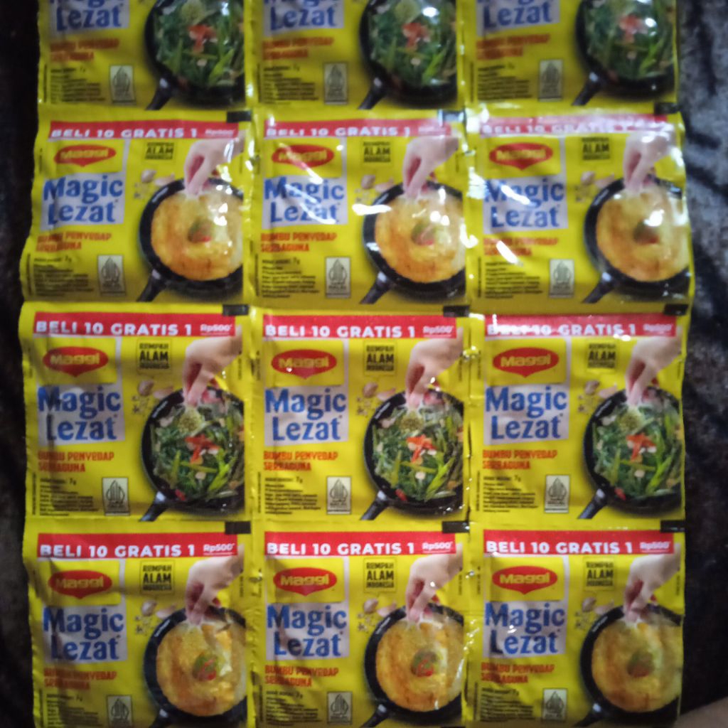 Jual magic lezat 6 renceng (66pcs) | Shopee Indonesia