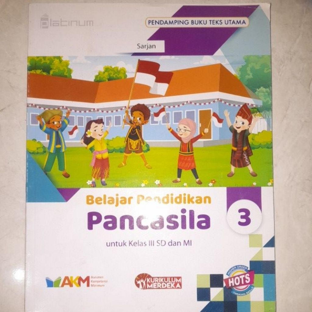 Jual Buku Pendidikan Pancasila Kelas 3 SD/MI Kurikulum Merdeka | Shopee ...