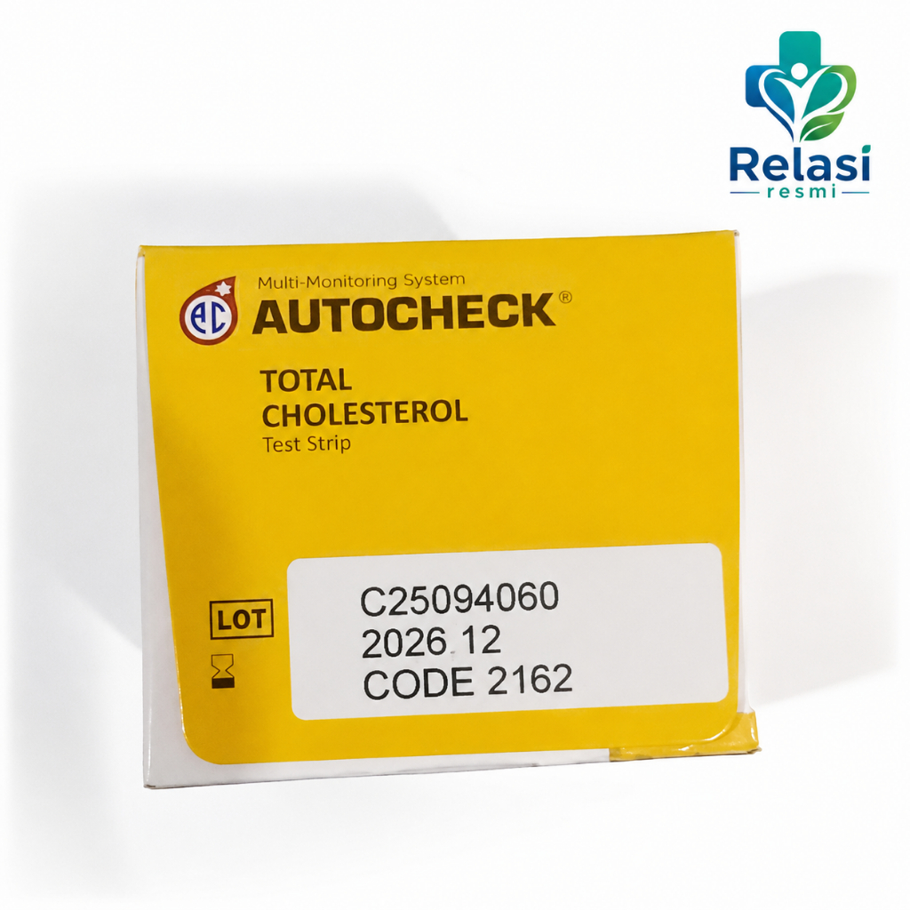 STRIP AUTOCHECK Cholesterol/Kolesterol - ISI 10 STRIP