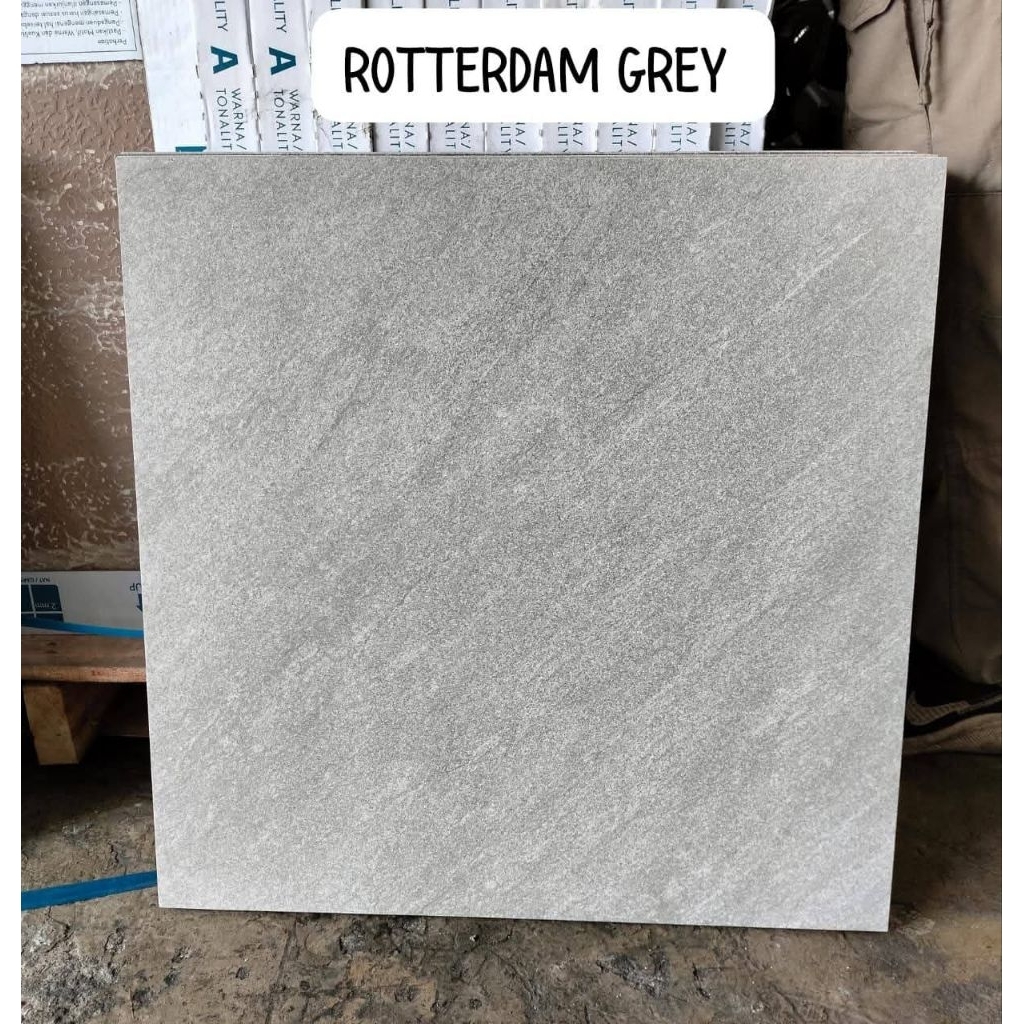 Granit teras carpot kasar 60x60 Rotterdam grey matt