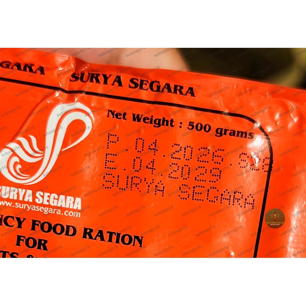 Jual Ransum makanan darurat sekoci kapal MRE mirip Ransum tni enertab ...