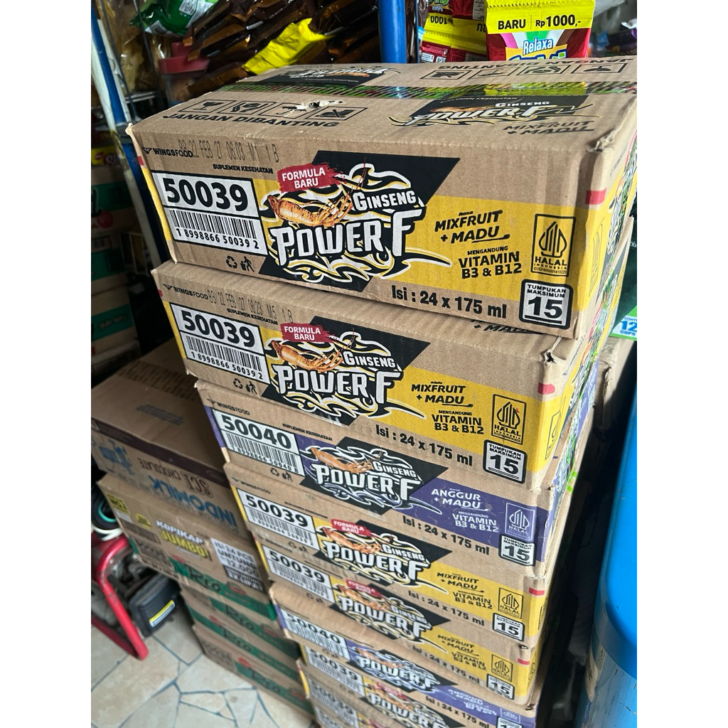 Jual Minuman Power F Terlengkap & Harga Terbaru Juli 2026 | Shopee ...