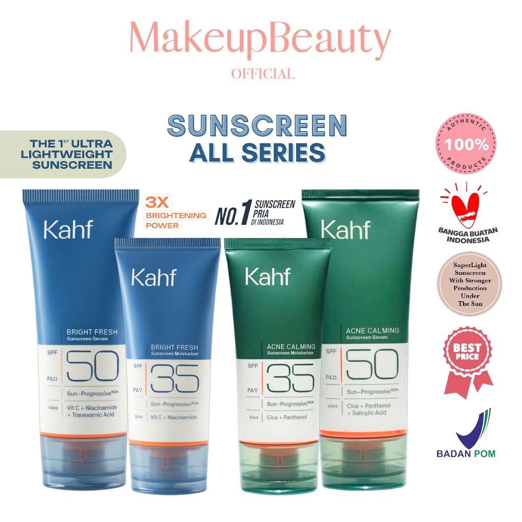 Jual Sunscreen Kahf Terlengkap & Harga Terbaru Agustus 2026 | Shopee ...