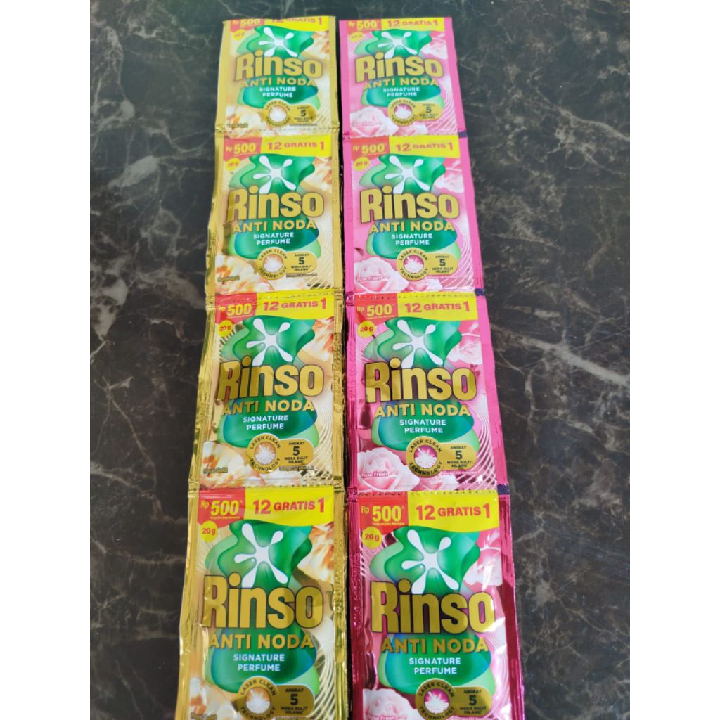 Jual Rinso Cair Sachet Renceng Terlengkap & Harga Terbaru Agustus 2026 ...