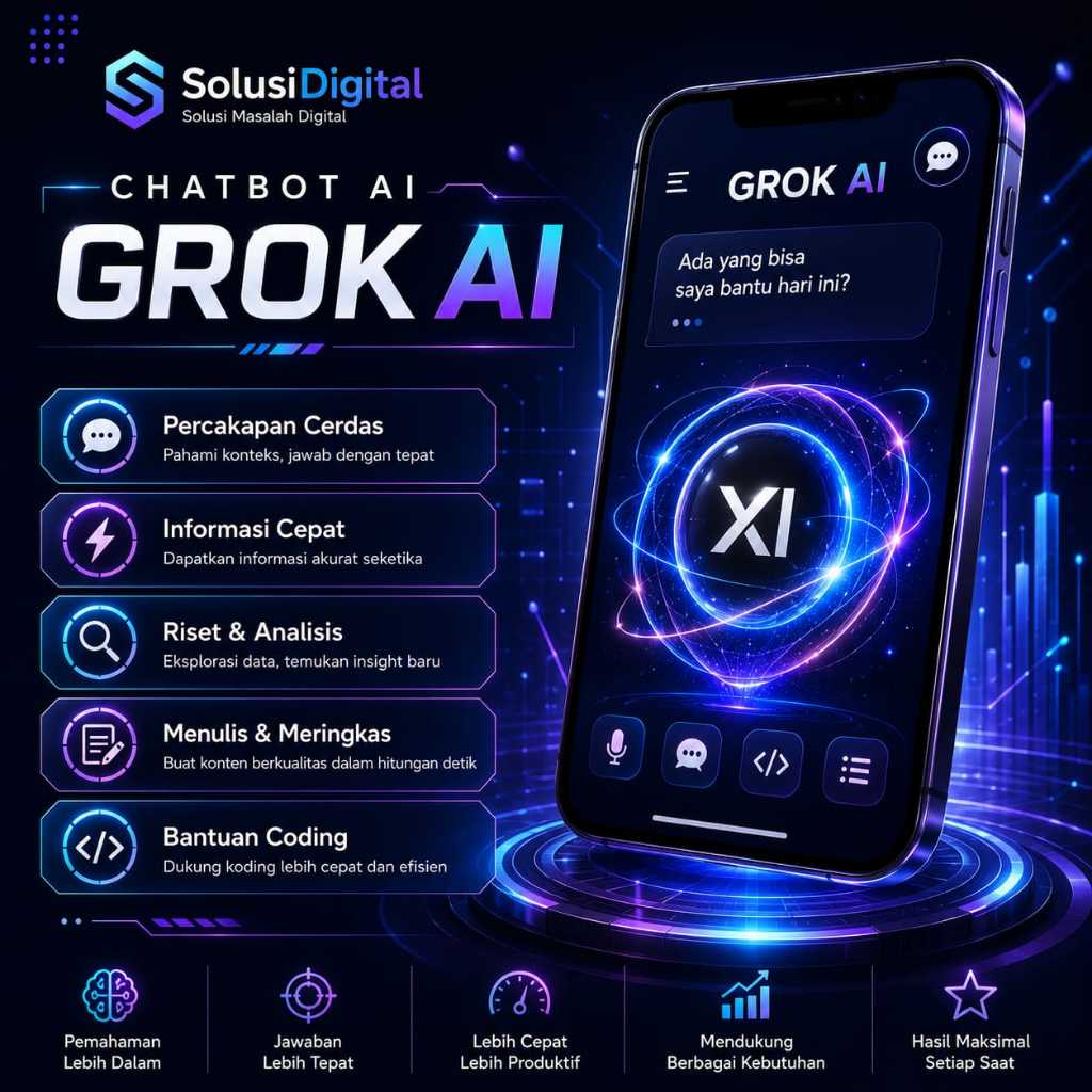 Grok AI Premium Privat 7 Hari- Akses Chat & Gambar Tanpa Batas
