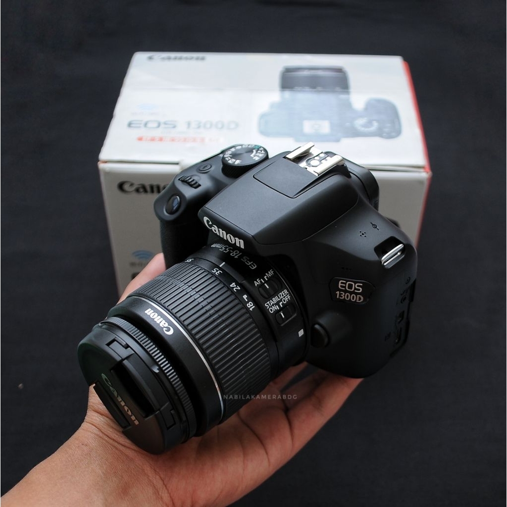 Jual CANON 1300D KIT 18-55MM IS II SC RENDAH 1700 | Shopee Indonesia