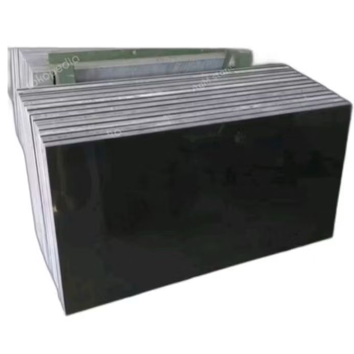 Lembaran Batu Marmer Hitam 40×60 cm /Glossy