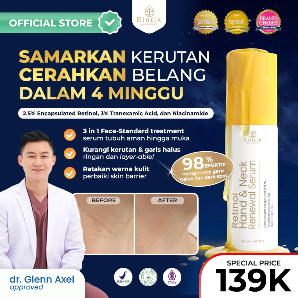 Toko Online Rintik Skincare Official | Shopee Indonesia