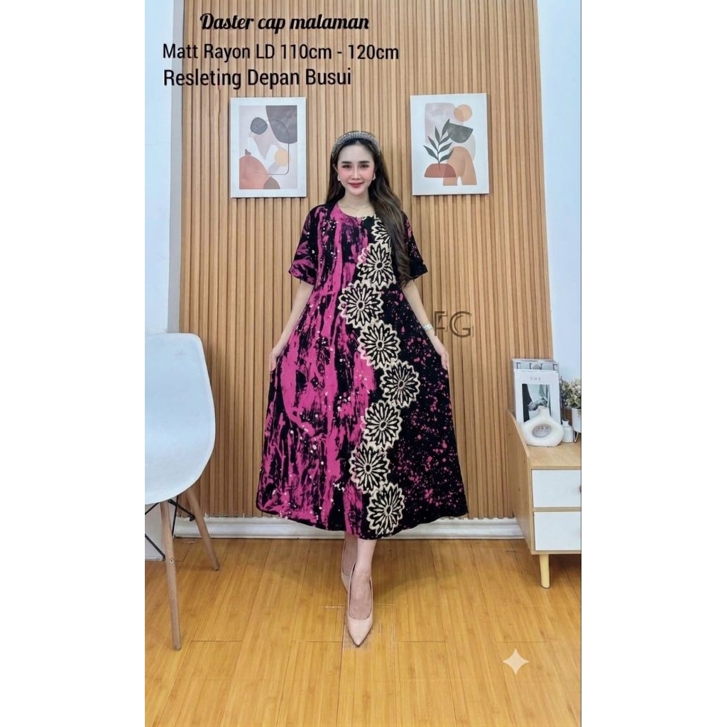 Daster Standar Twill Rayon Super Lengan 2