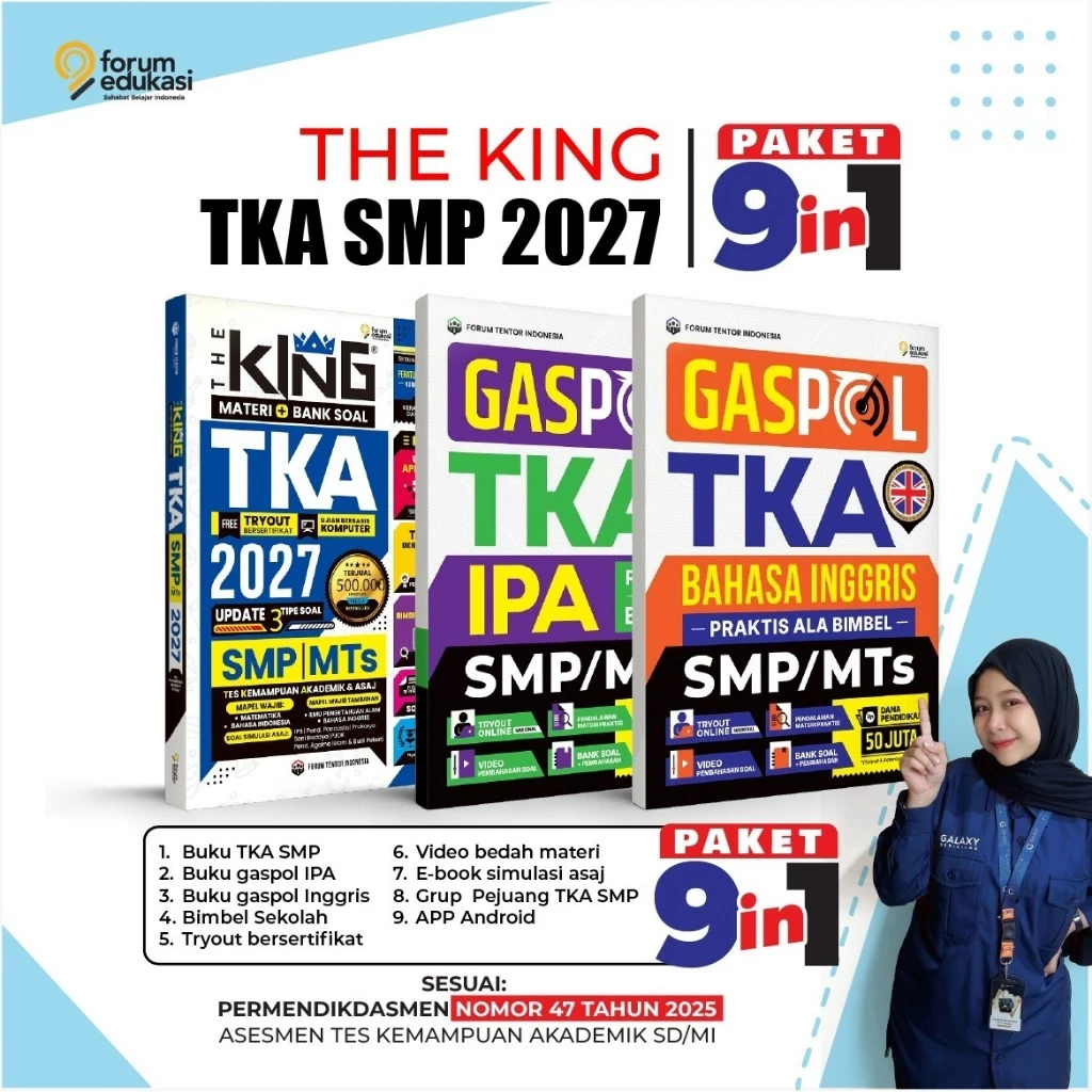 BUKU TKA SMP/MTS 2027 THE KING