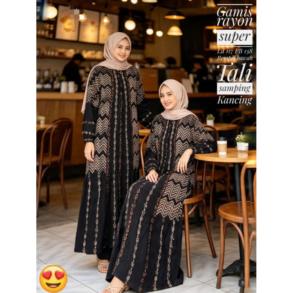 Gamis Rayon Gamis Rayon Super Gamis Rayon 8