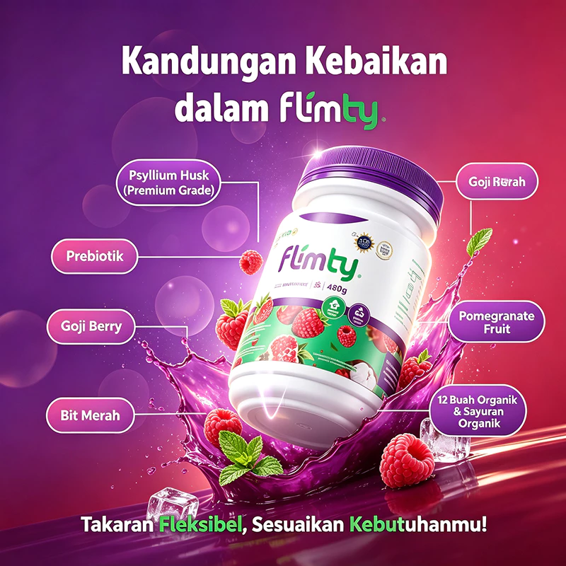 Flimty Jar (480gr) - Raspberry